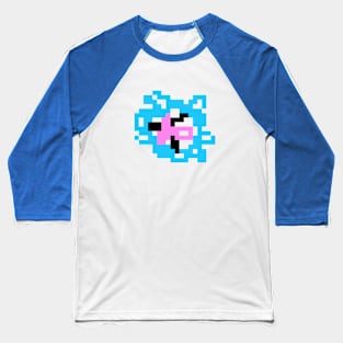 A Glimpse of Pixel Chaos Baseball T-Shirt